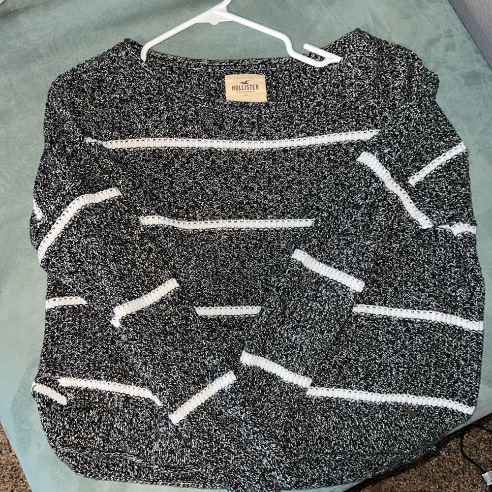 Thick waffle knit Hollister sweater